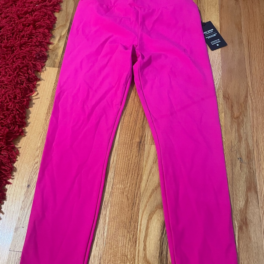 Lanston Sport Hot Pink Leggings 22in inseam